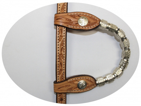 EE Tack Kopfstück Einohr - SHOW - Hell - L-129