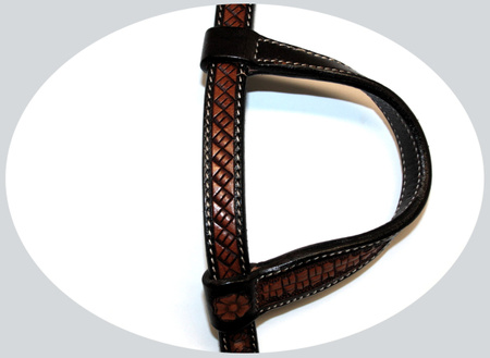 EE Tack Show Kopfstück - Einohr - N-665