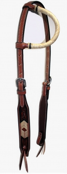 "EE Tack" Kopfstück - SHOW - Einohr - AK-821