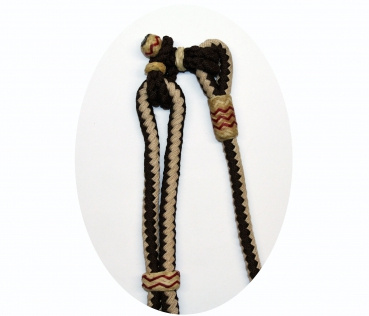 CE Romal Reins - Nylon - Multicolor