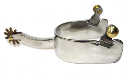 "KS" SS Cutting Plain Spurs (35043M)