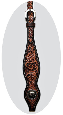 "EE Tack" Kopfstück - Fut. Stirnband - Show - S-2314