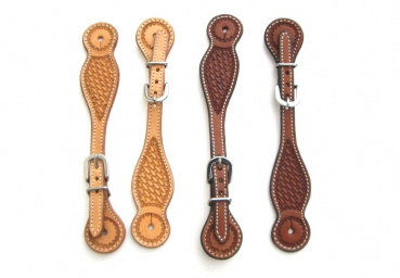 Sporenriemen - US Leder - Hell od. Mittel - AD-153