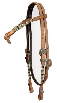 "SN Tack" Kopfstück - Fut. Stirnband - Show - HS017