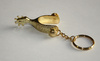 Schlüsselanhänger- Mini-Sporen - GOLD