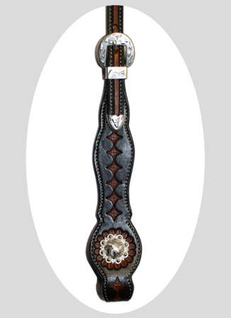 EE Tack Show Kopfstück - Einohr - N-667