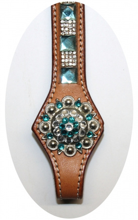 SN Tack Kopfstück - Fut. Stirnband - Show - HS207