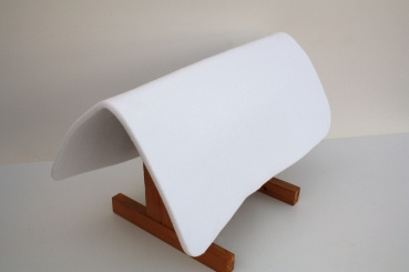 saddle pad liner mustang / white