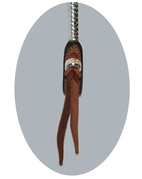 "CE Classic" Show Kopfstück - Sterling Silver Coated - 1 Ohr - AS6016