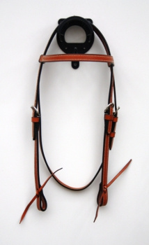 EE Tack Eco Kopfstück - MITTELBRAUN - Stirnband