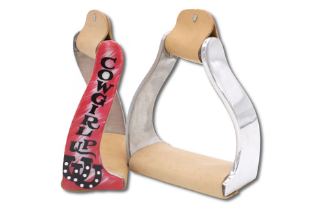 stirrups aluminium lptrick cowgirl up