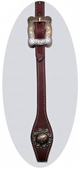 SN Tack Kopfstück - V-Stirnband - Show - HS180