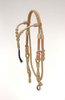 EE Tack Rawhide Kopfstück - Fut. Stirnband - Tassel