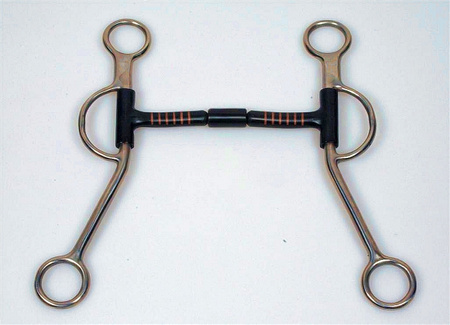 B. Allen Shanked Bit - Rolle - SS Shanks - BS Mundstück - 5 '' oder 5,5 '' Breite