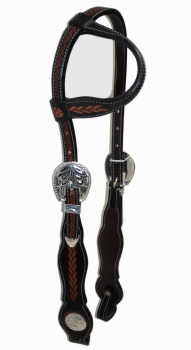 EE Tack Show Kopfstück - Einohr - N-668