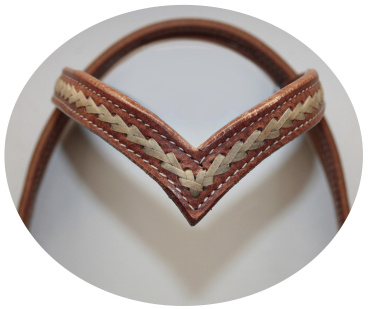 "EE Tack" Kopfstück - "V" Stirnband - V-140