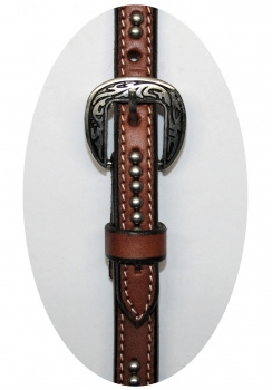 "EE Tack" Kopfstück Einohr - Show - MITTEL - WX-2067