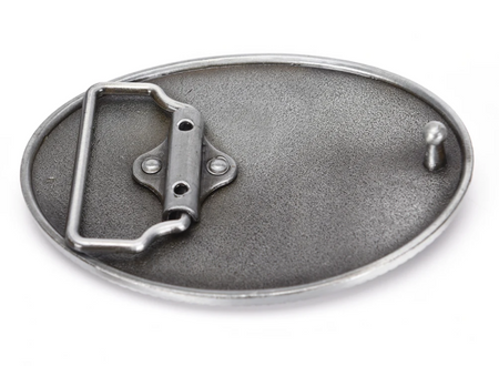 AE Belt Buckle - Oval - US Flag / Eagle