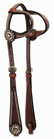 EE Tack Kopfstück - Doppeleinohr - SPOTS - 3 Farben