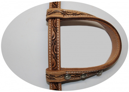 SN Tack Kopfstück - Doppeleinohr - Show - HS-SET025