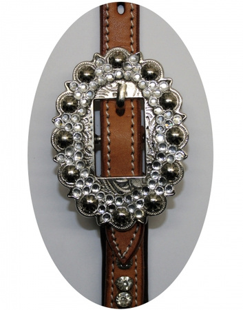 SN Tack Kopfstück - Stirnband - Show - HS124