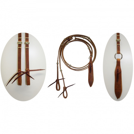 Flat Harness Romal Reins - G-159