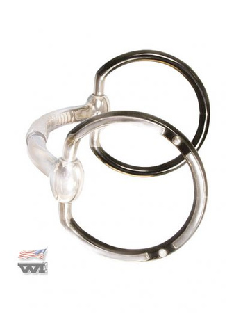 Wędzidło Snaffle WI Billy Allen Offset Dee