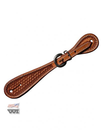 pánské řemínky na ostruhy wi / splot koszykowy