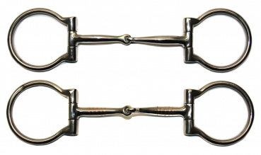 "KS" SS D-Ring Snaffle Bit  - 5 '' oder 5,5 '' Breite (20436)