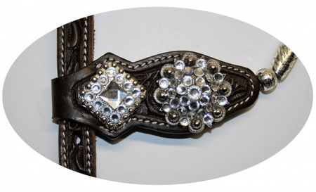 SN Tack Kopfstück - Doppeleinohr - Show - HS093