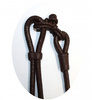 CE Romal Reins - Dark Brown Soft Leather