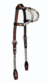 EE Tack Show Kopfstück - Doppeleinohr - N-1050