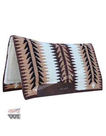 Saddle pad PROFESSIONAL´S CHOICE Ventana / walnut