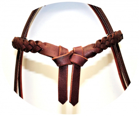 "EE Tack" Kopfstück - SHOW - Fut. Stirnband - AK-508