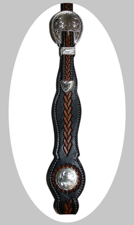 EE Tack Show Kopfstück - Einohr - N-668