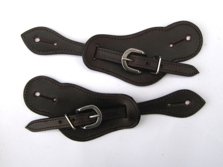 EE Sporenriemen - Dark Brown - OILED - V-163