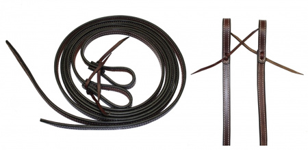 EE Tack - Latigo Reins - Fully Stitched Reins (genähte Zügel) - 5/8''