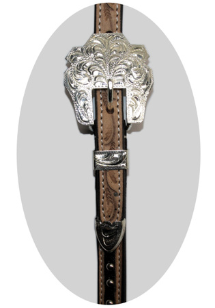 CE Classic Show Kopfstück - Sterling Silver Coated - 1 Ohr - AS6009