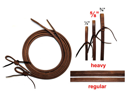 EE Tack Premium Profi Harness Zügel - Heavy Harness Tack - 5/8´´ - 8´ft long