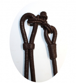 CE Romal Reins - Dark Brown Soft Leather