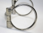 "KS" SS B. Allen D-Ring Snaffle – SS Roller   - 5 '' oder 5,5 '' Breite (20441)