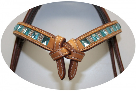 SN Tack Kopfstück - Fut. Stirnband - Show - HS207