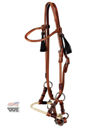 Sidepull WI rawhide nose