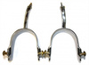 "KS" SS Engraved Cutting Spurs (35044M)