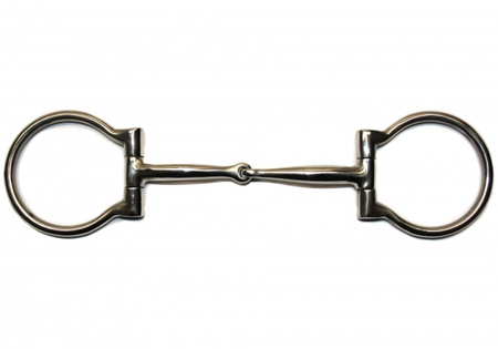 "KS" SS D-Ring Snaffle Bit  - 5 '' oder 5,5 '' Breite (20436)