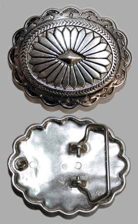 ILC Belt Buckle - Oval Southwest - 1749-00