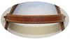 "EE Tack" Stirnband - Herman Oak Leather - L107