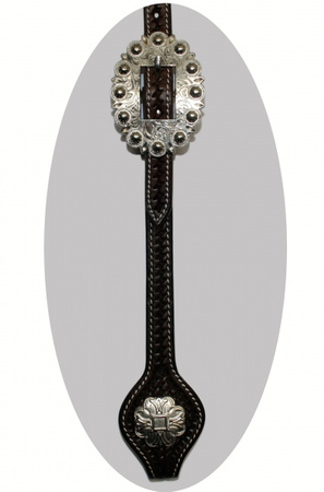 "SN Tack" Kopfstück - V-Stirnband - Show - HS192