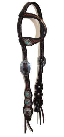 EE Tack Show Kopfstück - Einohr - PH-6551