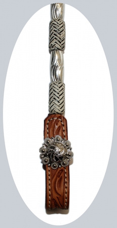 SN Tack Kopfstück - Doppeleinohr - Show - HS008